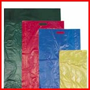 12 x 15 Navy Blue Hi-Density Flat Merchandise Bags (.60 mil thickness) 1000/Case