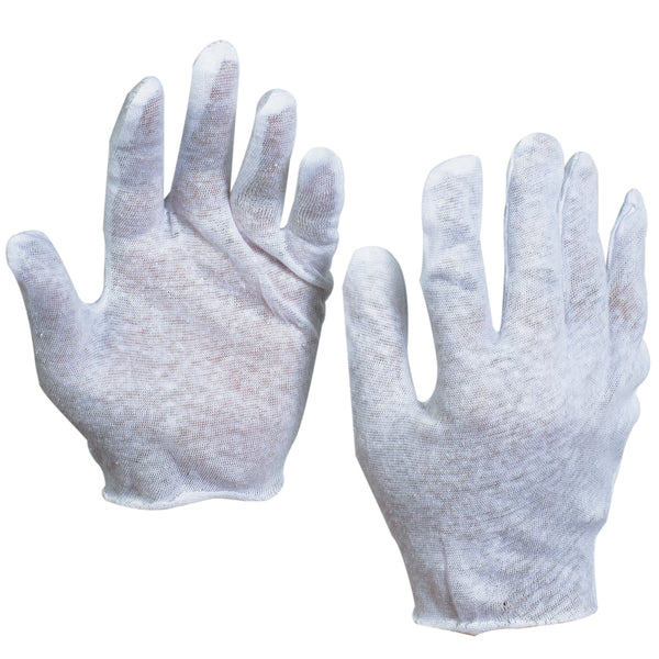 Cotton Inspection Gloves 2.5 oz. - Large 24/Case