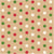24" x 417 Feet/Roll Dotty Christmas Kraft Half Ream Gift Wrap