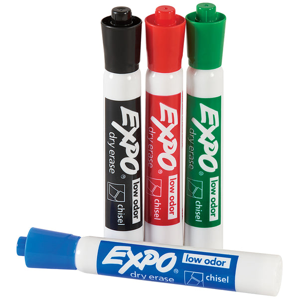 Expo Dry Erase Markers - Assortment Pack 4/Pack