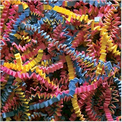 Crinkle Cut Shredded Paper - Fiesta Blend - 10 lbs./case