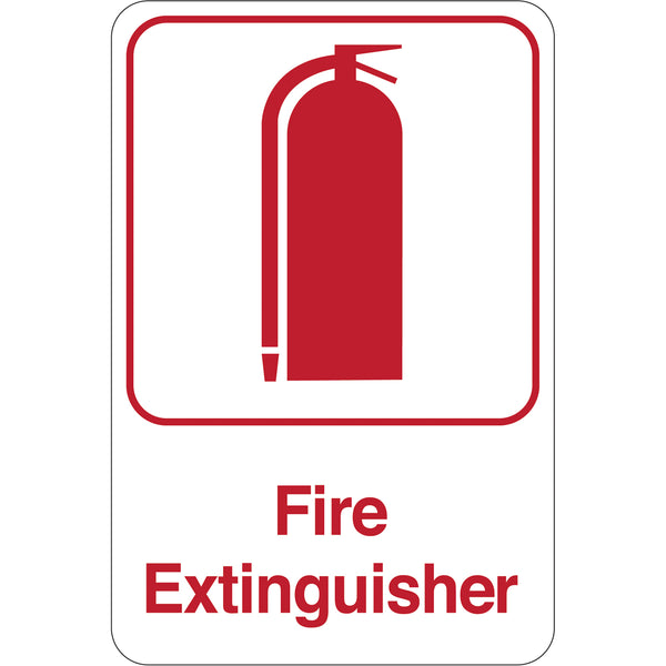 Fire Extinguisher 9 x 6 Facility Sign