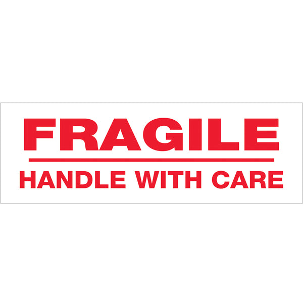 2 " x 110 Yard "Fragile Handle With Care " Carton Sealing Tape 36/Case