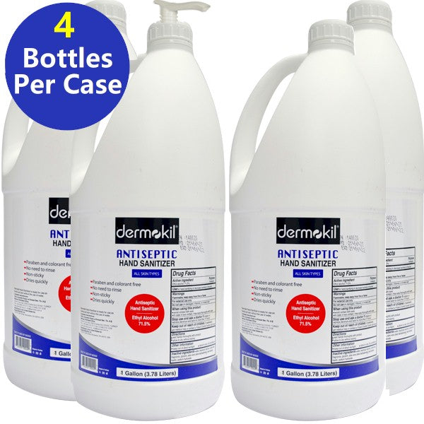 Hand Sanitizer 1 Gallon - Packed 4 bottles/case