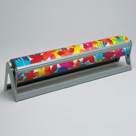 18" Wide (9" Diameter Roll) Single Roll Dispenser / Cutter