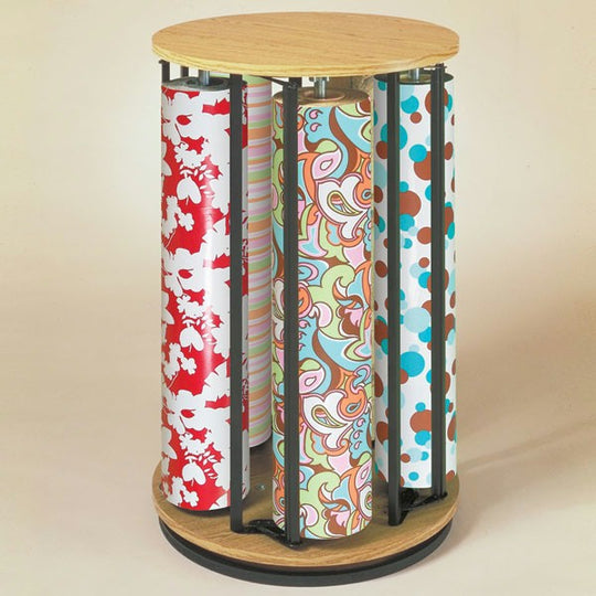 5-Roll Stand Up (9 Inch Diameter Roll) Vertical Dispenser / Organizer