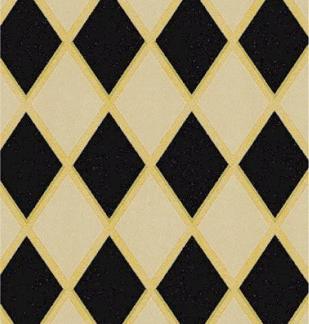 24" x 833 Feet Black Diamonds Kraft Full Ream Gift Wrap