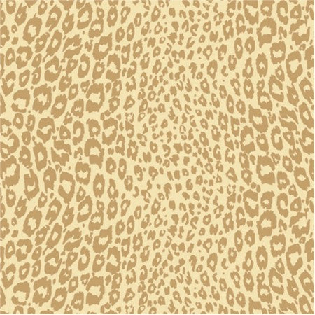 24" x 100 Feet Golden Cheetah Cutter Box Gift Wrap