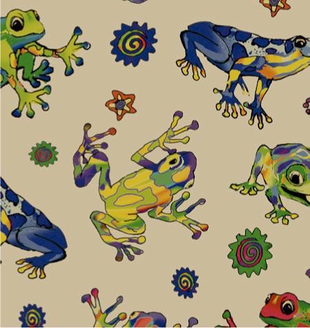 24" x 833 Feet Hop To It Kraft Full Ream Gift Wrap