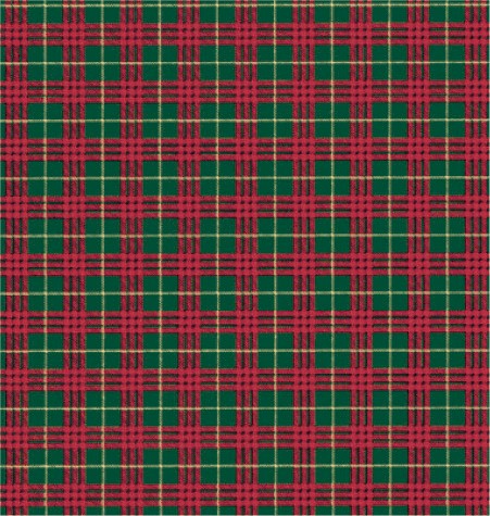 24" x 833 Feet Plaid Full Ream Gift Wrap