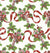 24" x 833 Feet Red Ribbons And Canes Full Ream Gift Wrap