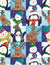 24" x 833 Feet Winter Fun Full Ream Gift Wrap