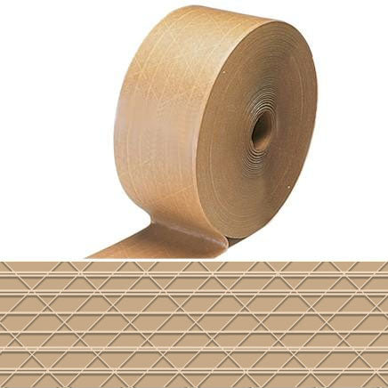 3" x 375 Feet Premium BROWN Kraft Gummed Tape 8/Case