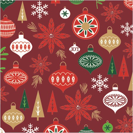 24" x 100 Feet/Roll Holiday Happening Cutter Box Gift Wrap