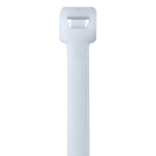 24" (175 lb Tensile) Jumbo Clear Nylon Cable Ties 100/Case