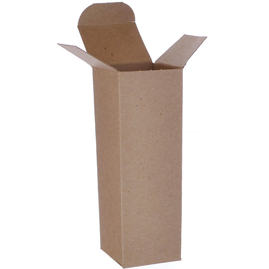 2 x 2 x 7 Brown 24pt 1-pc Chipboard Folding Carton  500/Case