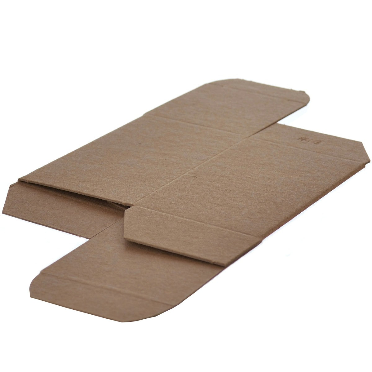 2 1/2 x 2 1/2 x 4 Brown 24pt 1-pc Chipboard Folding Carton 500/Case