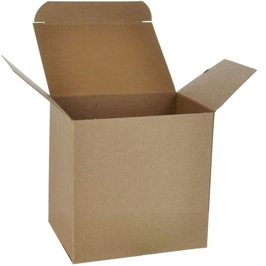 3 x 2 x 3 Brown 24pt 1-pc Chipboard Folding Carton  500/Case