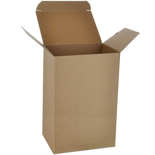 3 x 2 x 5 Brown 24pt 1-pc Chipboard Folding Carton 500/Case