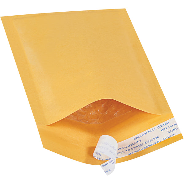 4 x 8 - #000 Self-Seal Bubble Mailers 250/Case