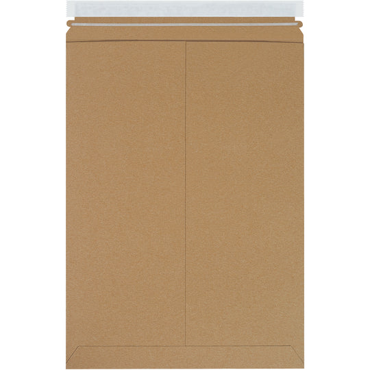10 1/2 x 15 Kraft Utility Grade Flat Mailers 200/Case