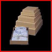 brown apparel boxes