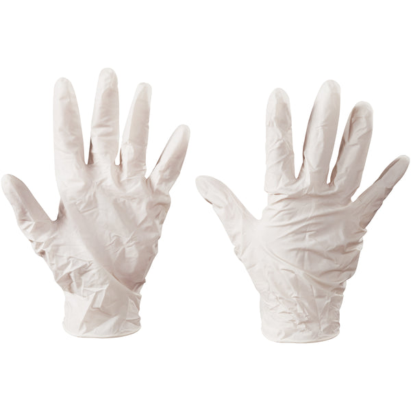 Latex Industrial Gloves Powder-Free - Medium 100/Case