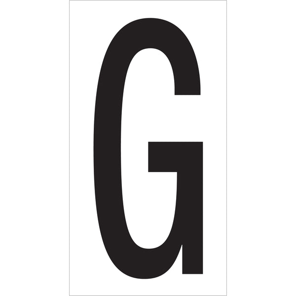 3 1/2" "G" Vinyl Warehouse Letter Labels 50/Case