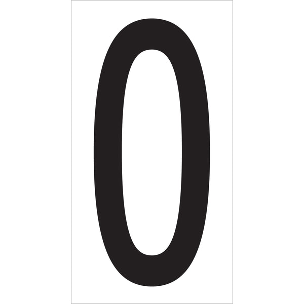 3 1/2" "O" Vinyl Warehouse Letter Labels 50/Case