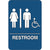 Men/Women Accessible ADA Compliant Plastic Sign