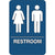 Men/Women Restroom ADA Compliant Plastic Sign