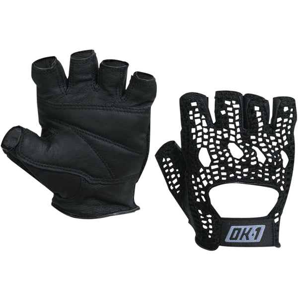 Mesh Backed Lifting Gloves - Black - X Large - 2 Pair/Case
