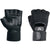 Mesh Material Handling Fingerless Gloves w/ Wrist Strap - Large - 2 Pair/Case