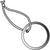 1 1/2" Metal Rim Tags - Pre-Strung 100/Case