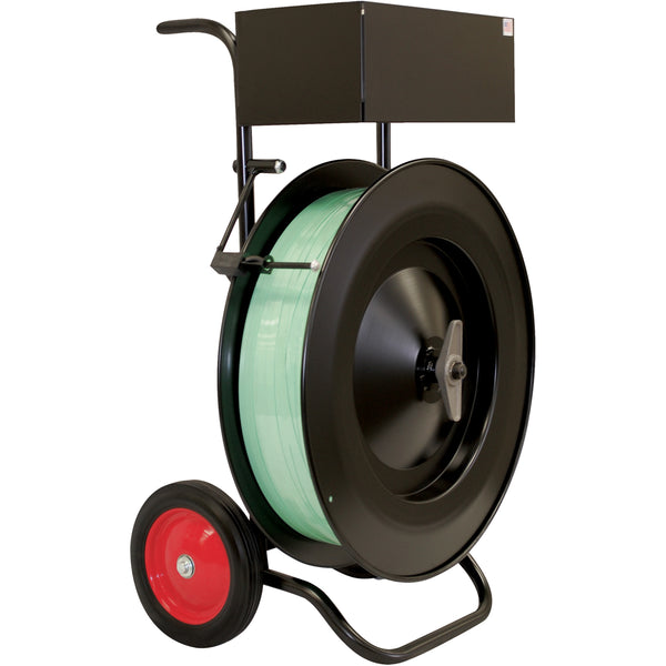 Heavy Duty Dispenser Cart for Poly Strapping (fits 16x3, 16x6)