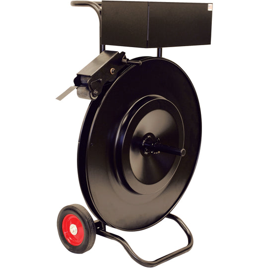 Ribbon Wound Dispenser Cart for Steel Strapping