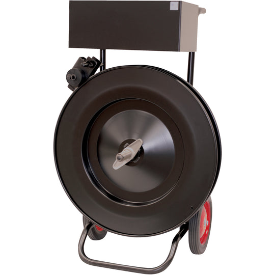 Deluxe Heavy Duty Dispenser Cart for Steel Strapping
