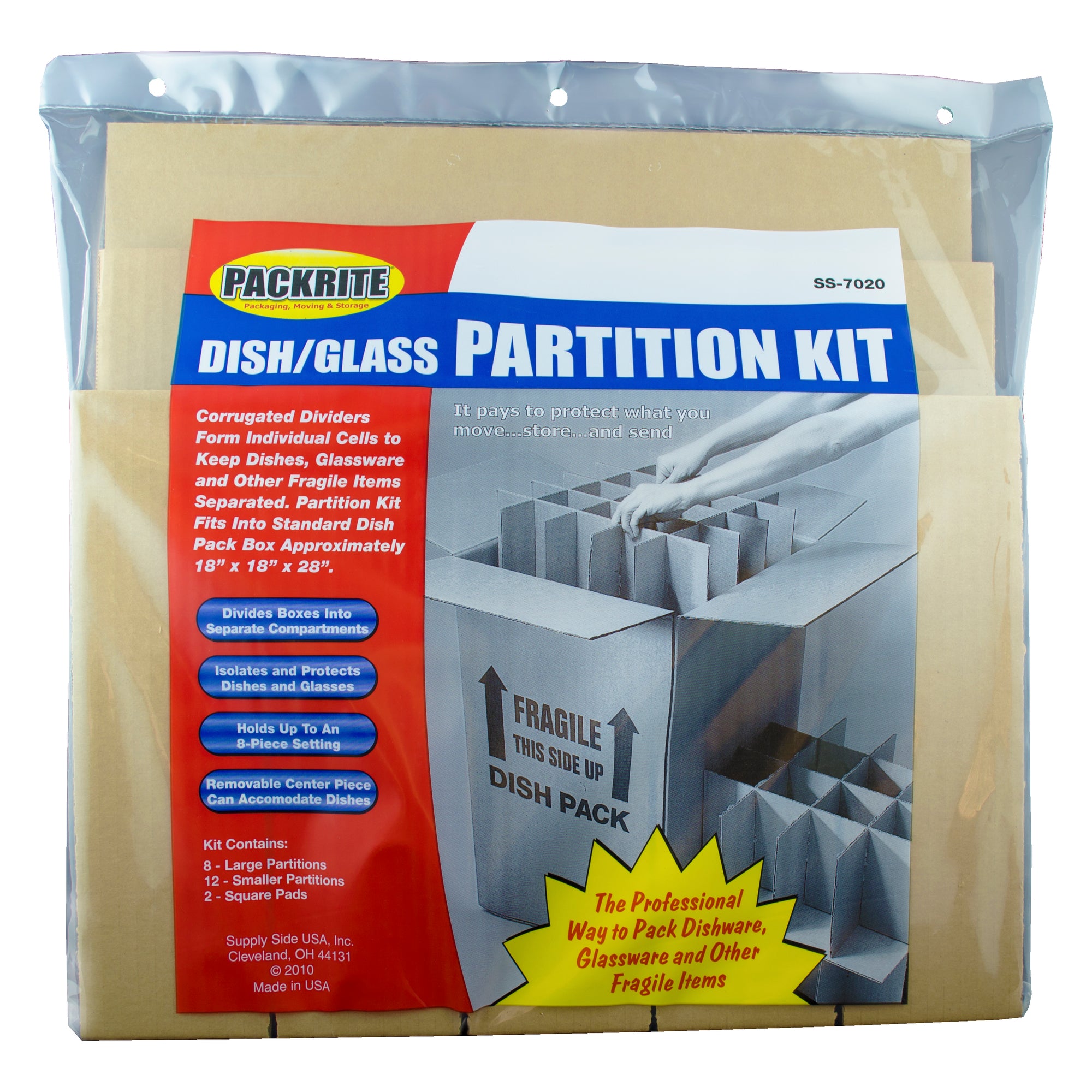 PackRite Cell Partition Kit Protection Cell, - PackagingSupplies.com