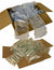 4 x 8 x 1 Recycled Green Pre-Inflated Air Pillows 175/Case
