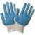 PVC Blue Dot Knit Gloves - Small - 12 Pair/Case