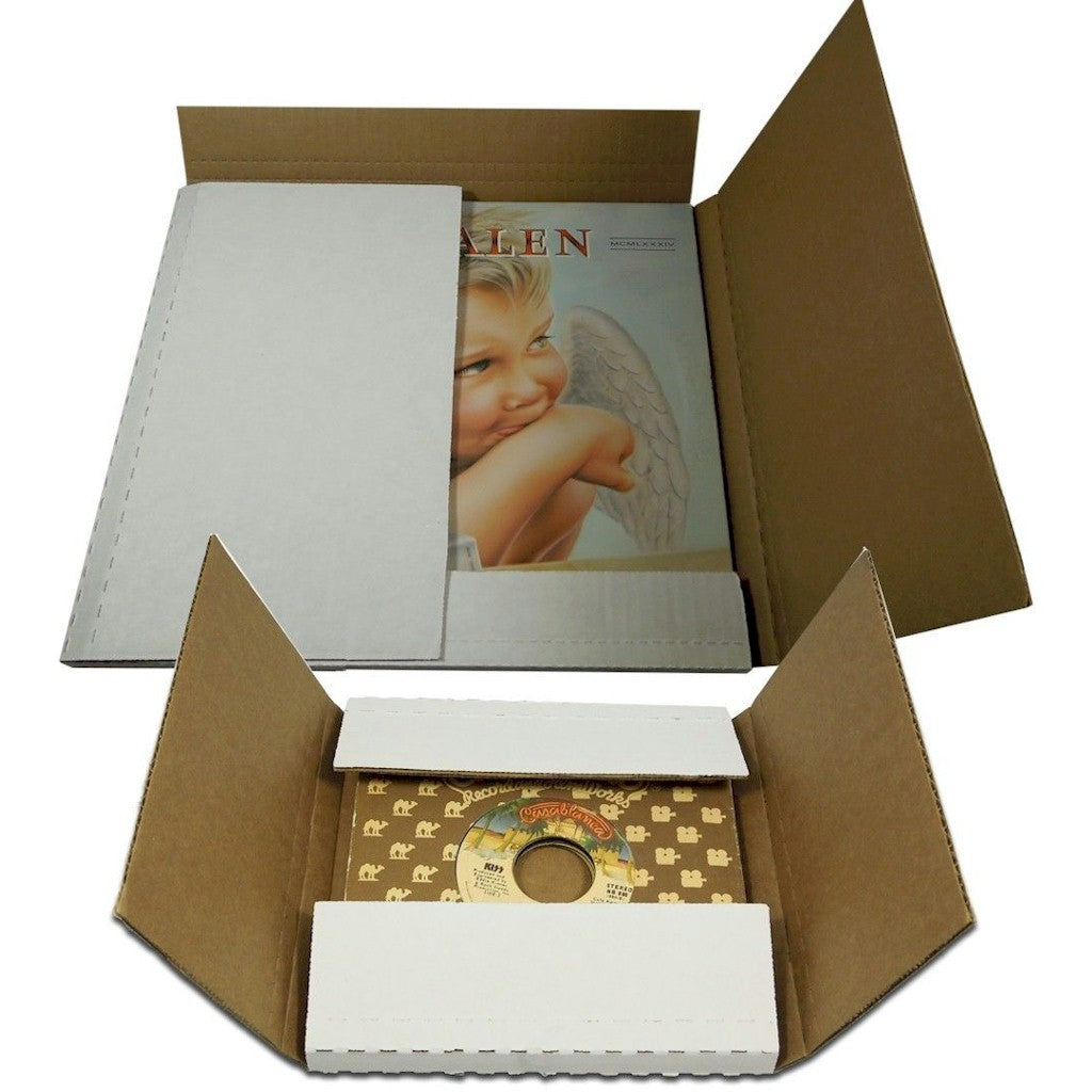 50 LP Mailers & 50 45 RPM Mailers Combo Pack 100 Mailers Total