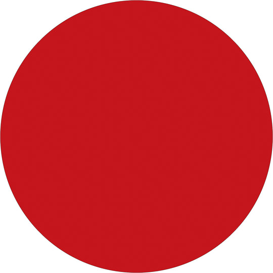 3/4" Red Inventory Circle Labels 1000/Roll
