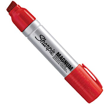 Red Sharpie Magnum Markers 12/Case
