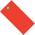 2 3/4 x 1 3/8 Red Tyvek Shipping Tag 100/Case