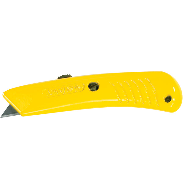 RSG-194 Safety Grip Utility Knife - Yellow 10/Case