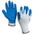 Rubber Coated Palm Gloves - Extra Large  - 12 Pair/Case