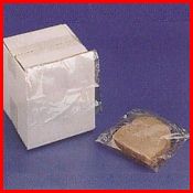 7 x 7 (1.5 Back Flap) .75 mil Clear Sandwich Bags 2000/Case