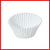 1 Diameter Base (3/4 Height) White Candy Cup 40000/Case