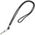 Standard Black Lanyard with Hook 24/Case