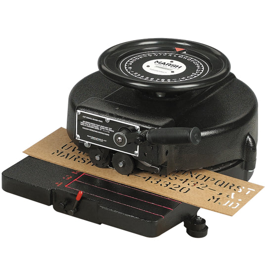 Marsh 1/2" Stencil Machine